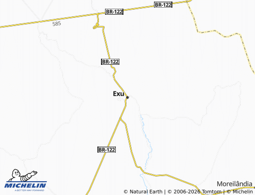 Carte MICHELIN Exu - ViaMichelin