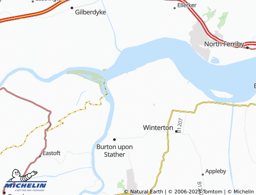 MICHELIN-Landkarte Alkborough - ViaMichelin