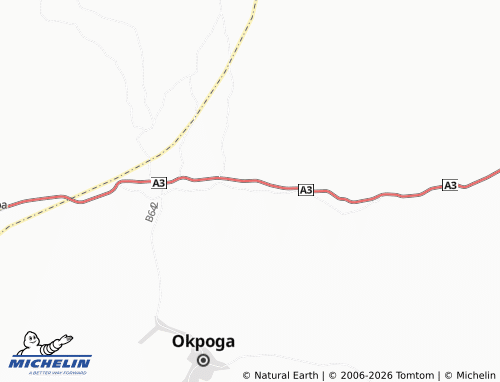 Mapa MICHELIN Iwewe - ViaMichelin
