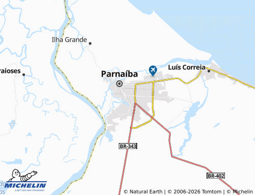 Mappa MICHELIN Ceará - ViaMichelin