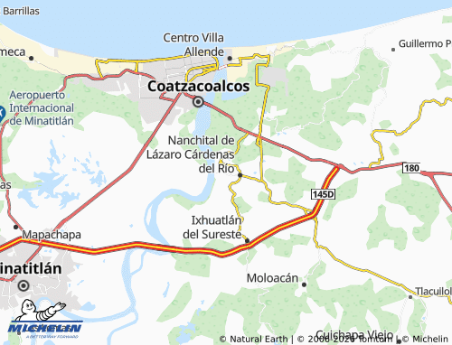 Mapa MICHELIN Nuestra Señora del Carmen - ViaMichelin