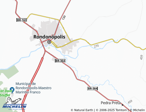 MICHELIN Sítio de Recreio Elierica map - ViaMichelin