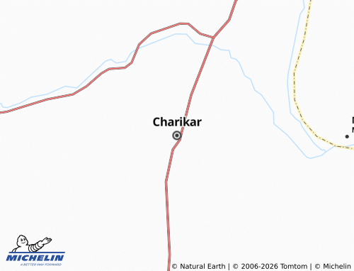 MICHELIN Charikar map - ViaMichelin