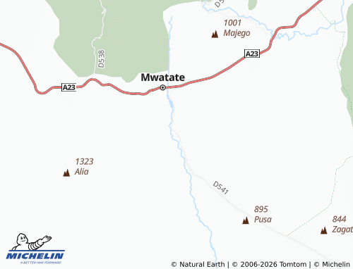 MICHELIN Zongoloni map - ViaMichelin