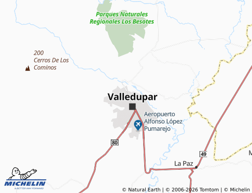 MICHELIN San Isidro map - ViaMichelin