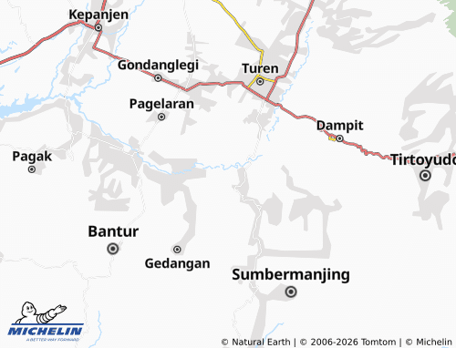 Mapa MICHELIN Druju - ViaMichelin