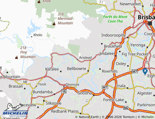 MICHELIN Anstead map - ViaMichelin