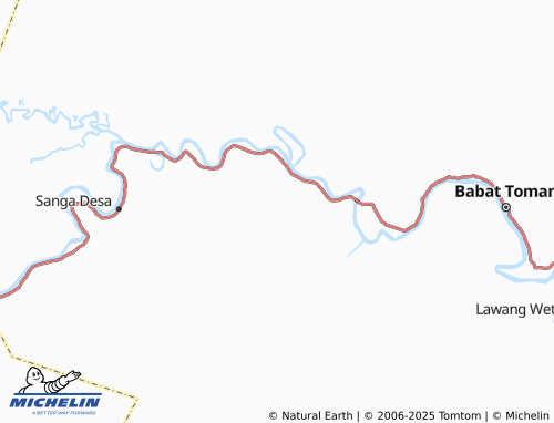 MICHELIN Sereka map - ViaMichelin