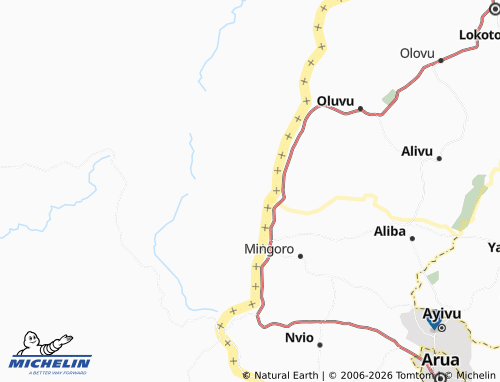 MICHELIN Adzuani map - ViaMichelin