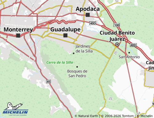 Mappa MICHELIN La Trinidad - ViaMichelin