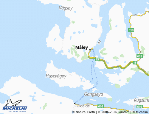 MICHELIN-Landkarte Holvika - ViaMichelin