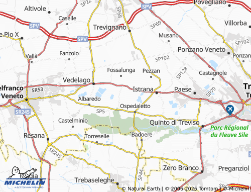 Mappa MICHELIN Carpenedo - ViaMichelin