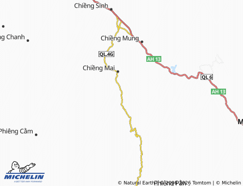 Mapa MICHELIN Chiềng Kheo - ViaMichelin