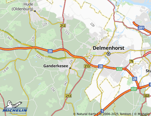 MICHELIN-Landkarte Urneburg - ViaMichelin