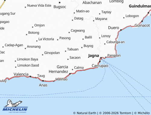 MICHELIN Abijilan map - ViaMichelin