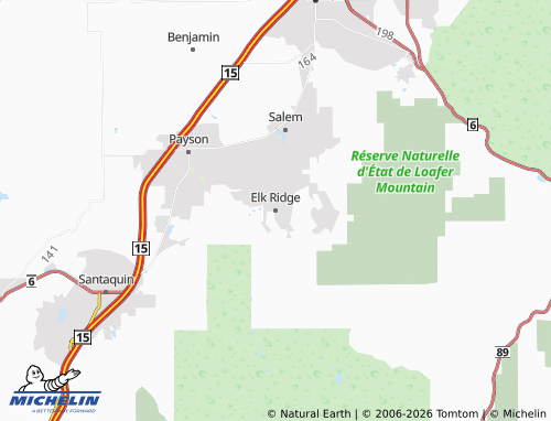 Mappa MICHELIN Elk Ridge - ViaMichelin