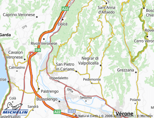Mapa MICHELIN Fumane - ViaMichelin