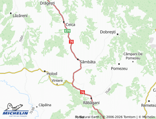 Mappa MICHELIN Sâmbăta - ViaMichelin