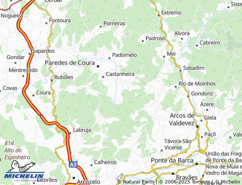 MICHELIN Barroco map - ViaMichelin