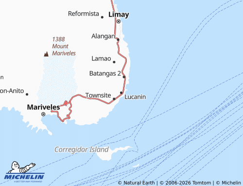 Mappa MICHELIN Lucanin - ViaMichelin