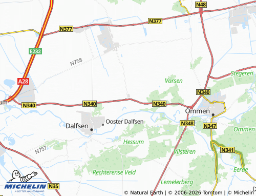 Carte MICHELIN Oudleusen - ViaMichelin