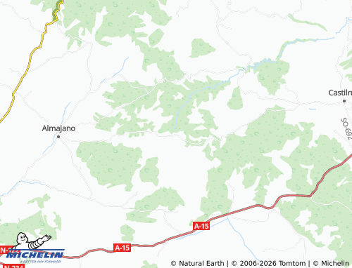 MICHELIN Suellacabras map - ViaMichelin