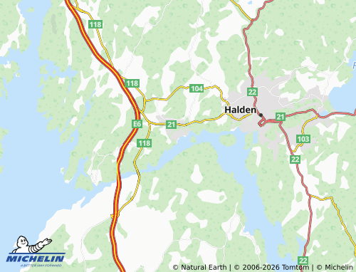 Mappa MICHELIN Isebakke - ViaMichelin