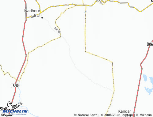 Carte MICHELIN Halifa El Mkhalif - ViaMichelin