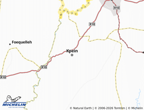 Mappa MICHELIN Kpein - ViaMichelin