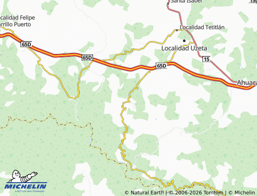 Mappa MICHELIN Las Glorias - ViaMichelin