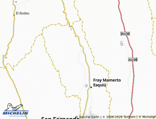 Mappa MICHELIN Pomancillo Oeste - ViaMichelin