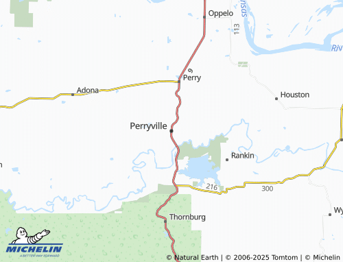 MICHELIN-Landkarte Perryville - ViaMichelin