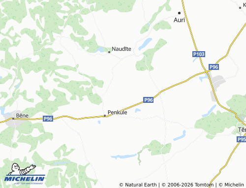 Mapa MICHELIN Ālave - ViaMichelin