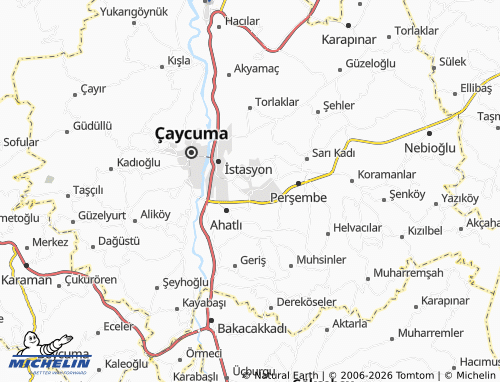 MICHELIN Velioğlu map - ViaMichelin