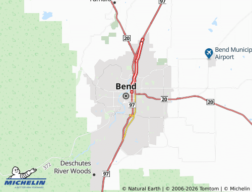 Carte MICHELIN Bend - ViaMichelin