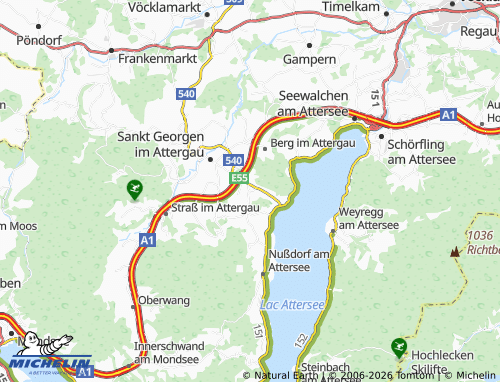 MICHELIN Palmsdorf map - ViaMichelin