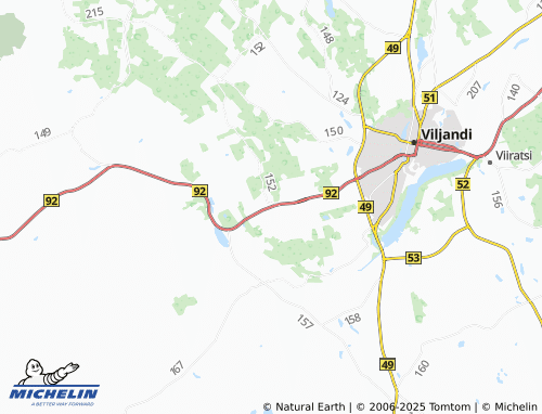 MICHELIN Päri map - ViaMichelin