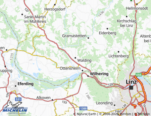 MICHELIN Walding map - ViaMichelin