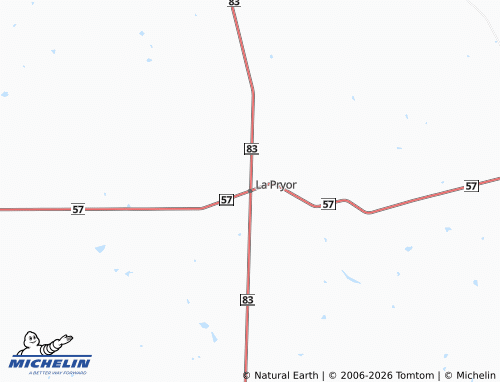 Mapa MICHELIN La Pryor - ViaMichelin