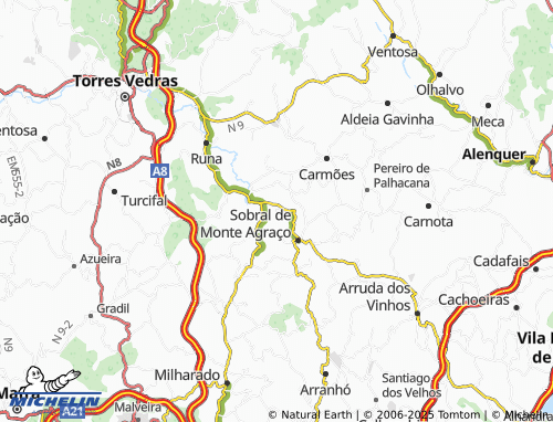 Mapa MICHELIN Mouguelas - ViaMichelin
