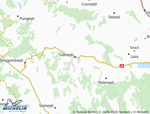 Mappa MICHELIN Ivănești - ViaMichelin