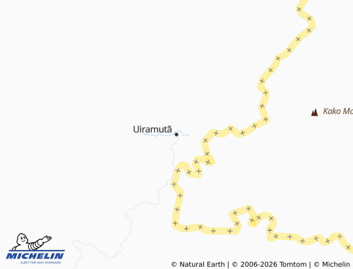 Mappa MICHELIN Uiramutã - ViaMichelin