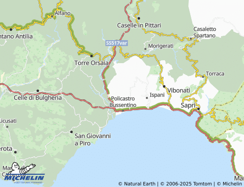 MICHELIN Contrada Poria map - ViaMichelin