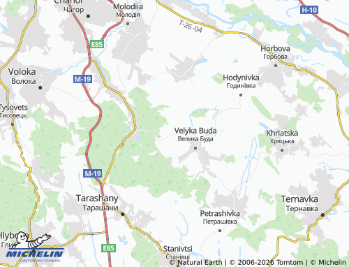Mappa MICHELIN Krupyanske - ViaMichelin