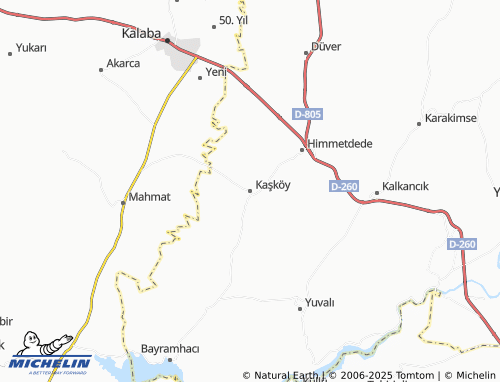 MICHELIN Kaşköy map - ViaMichelin