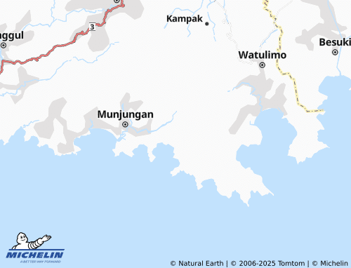 MICHELIN Bendoroto map - ViaMichelin