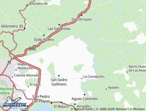 MICHELIN-Landkarte Arroyo Verde - ViaMichelin