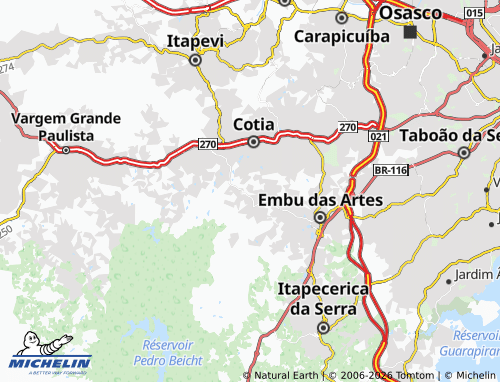 Carte MICHELIN Parque dos Caetés - ViaMichelin