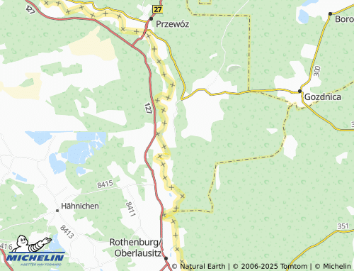 MICHELIN-Landkarte Sänitz - ViaMichelin
