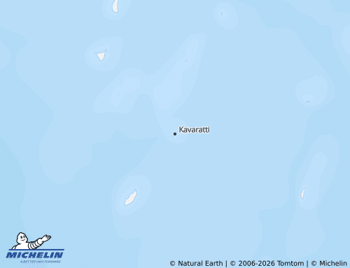 Mapa MICHELIN Lakshadweep - ViaMichelin